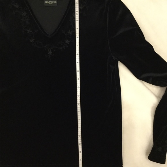 Velvet top - Picture 2 of 4